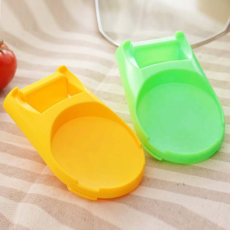 Folding Based Ladle Pot Rack Plastic Lid Pan Holder Spoon Rest Cooking Pots Stand Kitchen Utensils OCT998