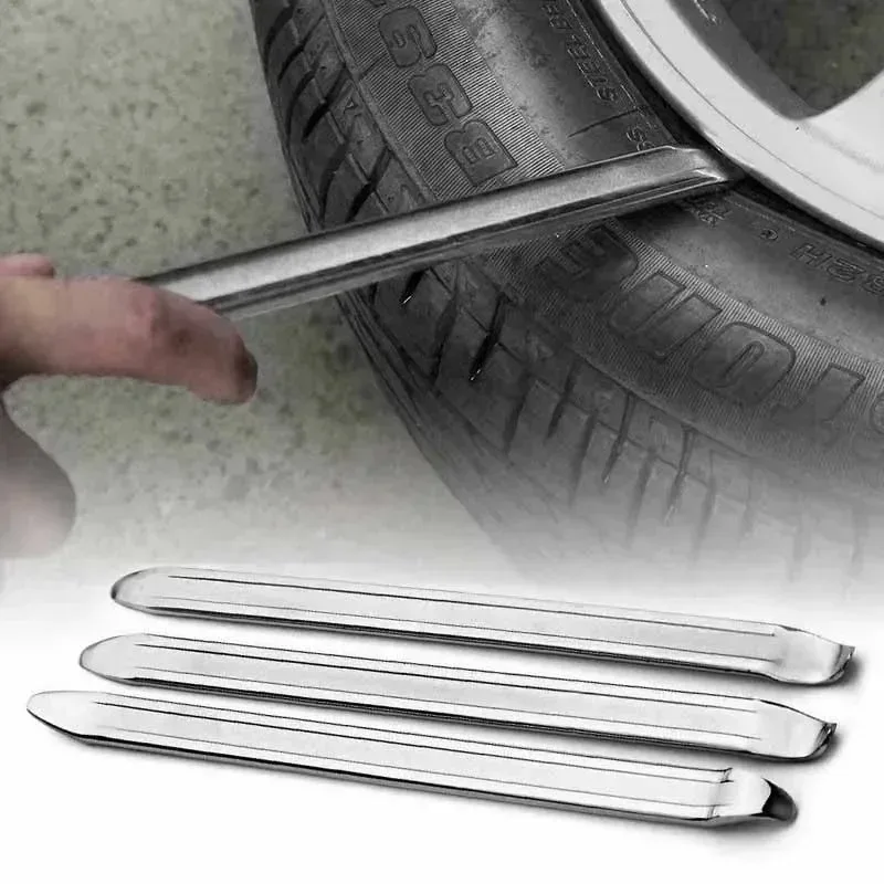 Car Tire Wrench Removal Tool Steel Spoon Tire Iron Rim Opener Lever Changer Car Repair Tools Motorcycle Bicycle Car Accessories
