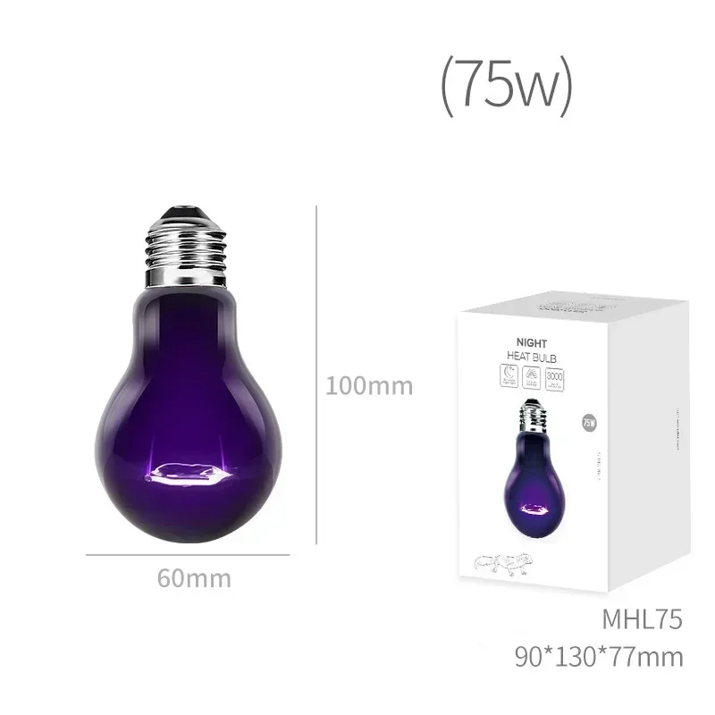 UVA + UVB Reptiel Verwarming Lamp Schildpad Zonnebaden UV Gloeilampen 35 W-100 W Slang Hagedissen terrarium Temperatuurregelaar Accessoires: Light Grey