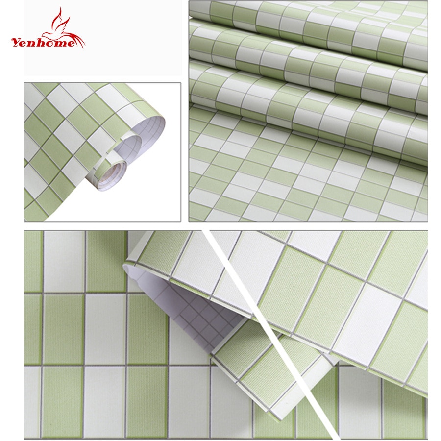 Keuken Backsplash Tegels Pvc Mozaïek Behang Badkamer Waterdicht Muurstickers Zelfklevende Contact Papier Pvc Vinyl Home Decor