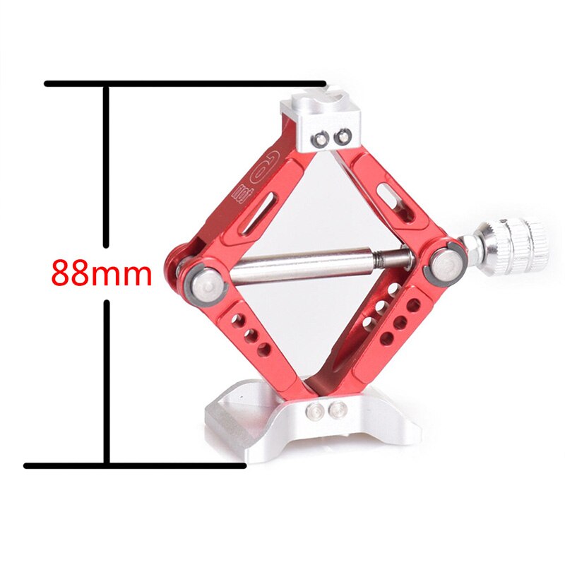 RC Car 1:10 Scale Adjustable Metal Scissor Jack Tool for RC Crawler Axial SCX10 Traxxas TRX4 Tamiya CC01 D90