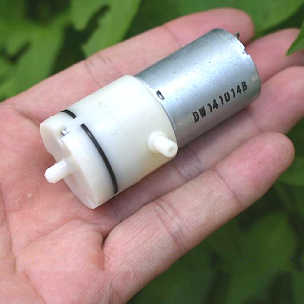 DC 5V-12V mikro370 pompa powietrza 6V 9V elektryczna pompa zastrzykowa pompa próżniowa pompa tlenu mini małe pompy DIY akwarium akwarium