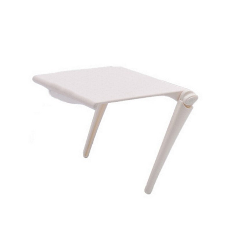 Screen Top Shelf Display Shelf Computer Monitor Riser Desktop Stand TV Rack Storage Desk Multifunctional Storage Rack ABS: White