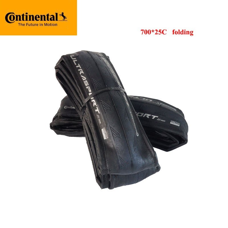 Bicycle Tire Continenta Ultra Sport II 700*23C 700*25C Road Bike Tyre 700C Foldable Bicycle Cycling Tyres Pneu Bicicleta: 25c  folding