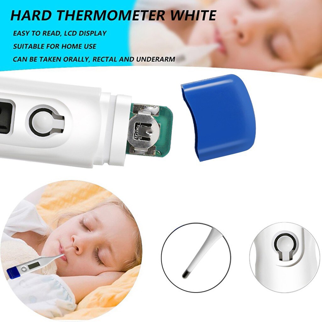 Soft Child Adult Body Digital LCD Thermometer Temperature Silica gel Measurement