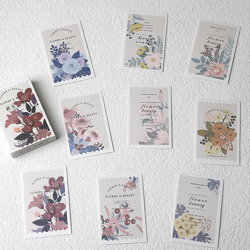 28 Teile/satz Cartoon Visitenkarten Student Grußkarten Mini Postkarte Nette Schreibwaren Geburtstag Mini Brief Umschlag Karte Set: M