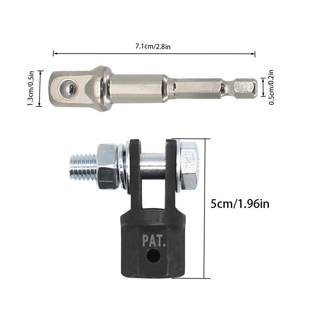 Schaar Jack Adapter 1/2 Inch Voor Gebruik Met 1/2 Inch Drive Of Slagmoersleutel Gereedschap IJA001