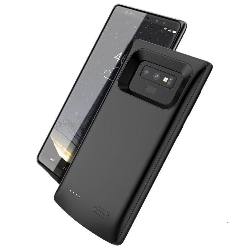 Case Clamp Battery Charger For Samsung Note9 Phone Case Power Bank Not9 Portable Power Bank Charger 5000mAh Capacity