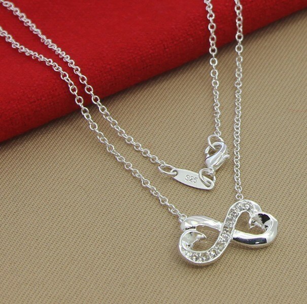 Kasten Kette Halskette 925 Schmuck Silber 4 MM Breite Kette Verknüpfung Halsketten für Frauen Männer Schmuck Neue