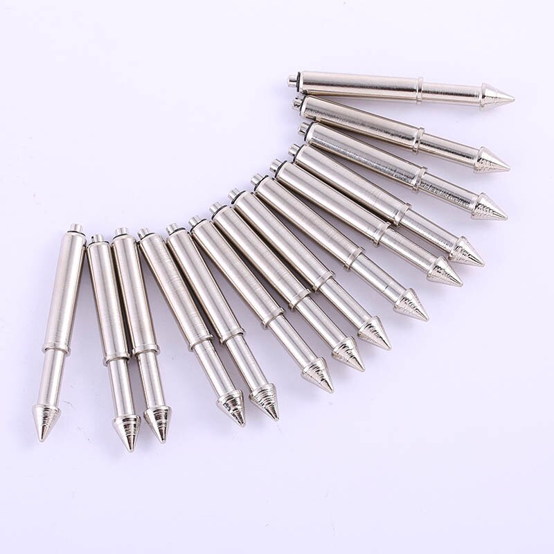 Extended Positioning Probe Umbrella Length 44mm Spring Positioning Guide Column Test Pin 50pcs Electron Probe Dowel