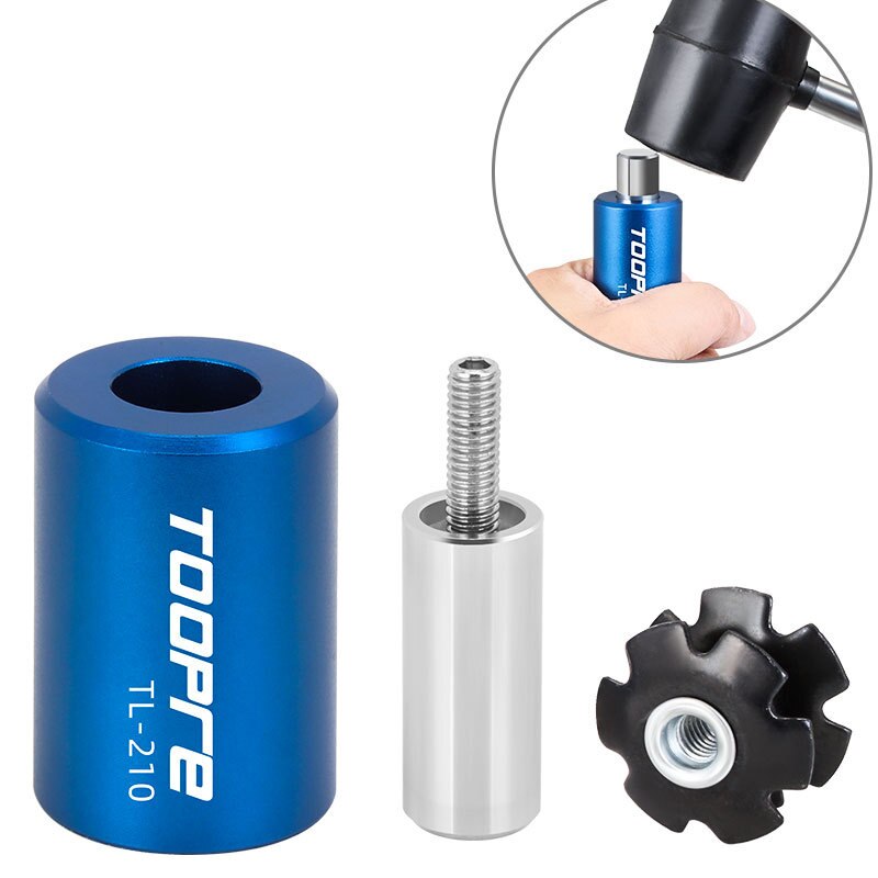 Outil de réglage d&#39;écrou étoile, fourche avant de vélo vtt, Tube de direction, composants de casque, entretien des outils