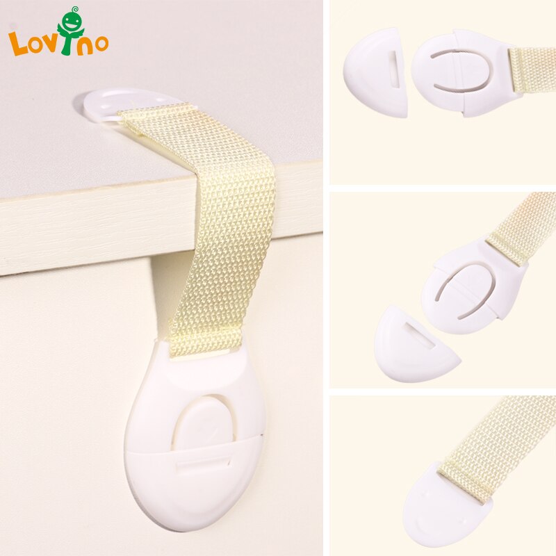 10Pcs/Lot Child Lock Protection Of Children Locking Doors For Children&#39;s Safety Kids Safety Plastic Protection Safety Lock