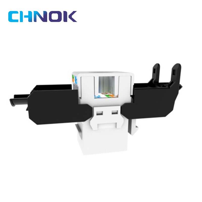 Módulo de red CAT6A, conector RJ45, acoplador de ordenador, adaptador de Cable, conector Keystone Ethernet