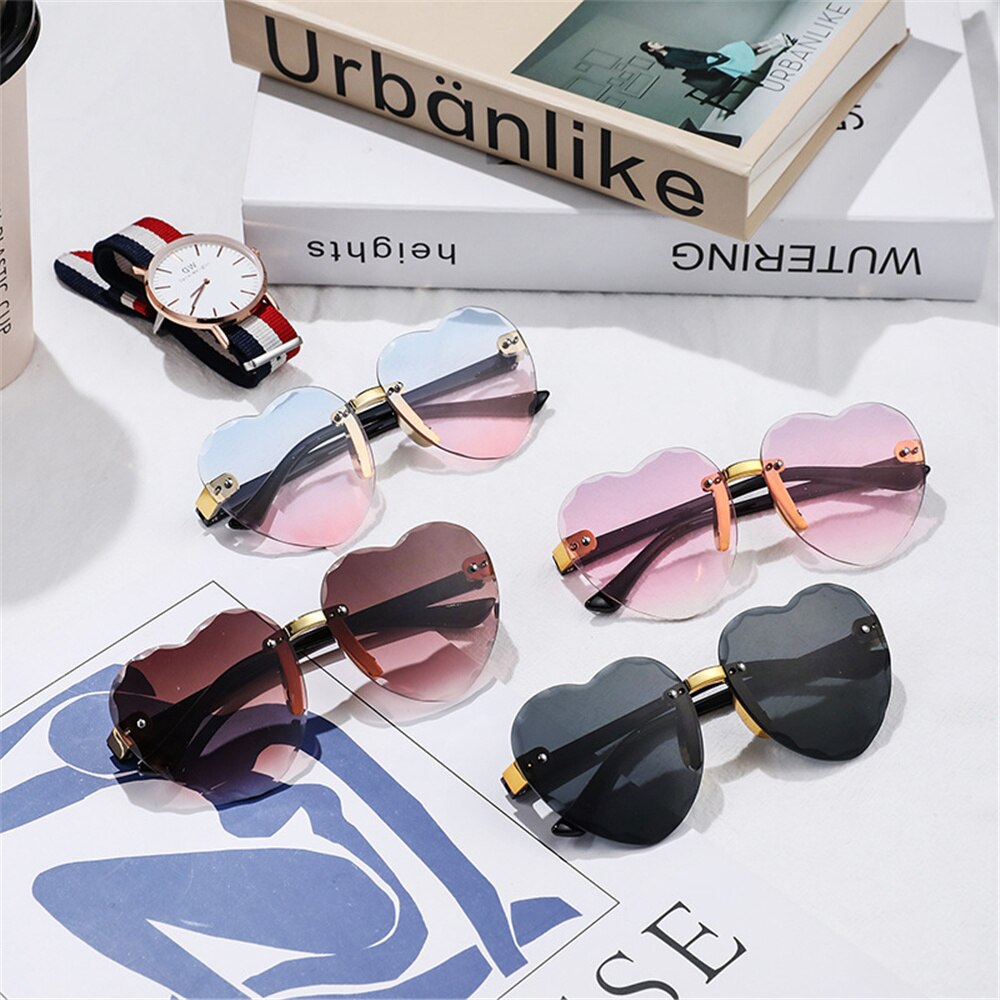 Gafas de sol polarizadas con marco de Metal para niños y niñas, marco de Metal infantiles con lentes de sol, con protección Uv400, para playa y verano