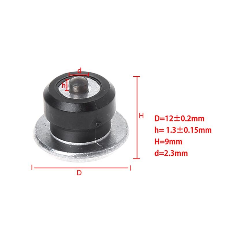 Clavos para neumáticos de coche, cadenas de nieve de 12x9mm para vehículo, camión, motocicleta, invierno, Universal, 100 unids/set/juego
