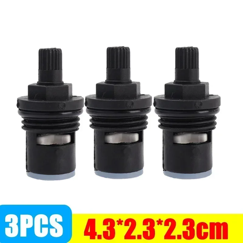 10/1PCS Universal Faucet Valves Replacement Tap Brass Ceramic Disc Cartridge Inner Faucet Valve Bathroom Kitchen Sink Accessory: green