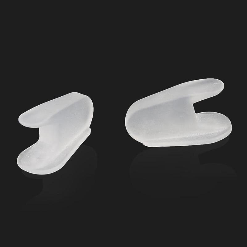 Silikone knogle tommelfinger orthotics corrector hallux valgus tå separator fødder pleje tommelfinger ortotics sundhed fodpleje værktøjer 1 par