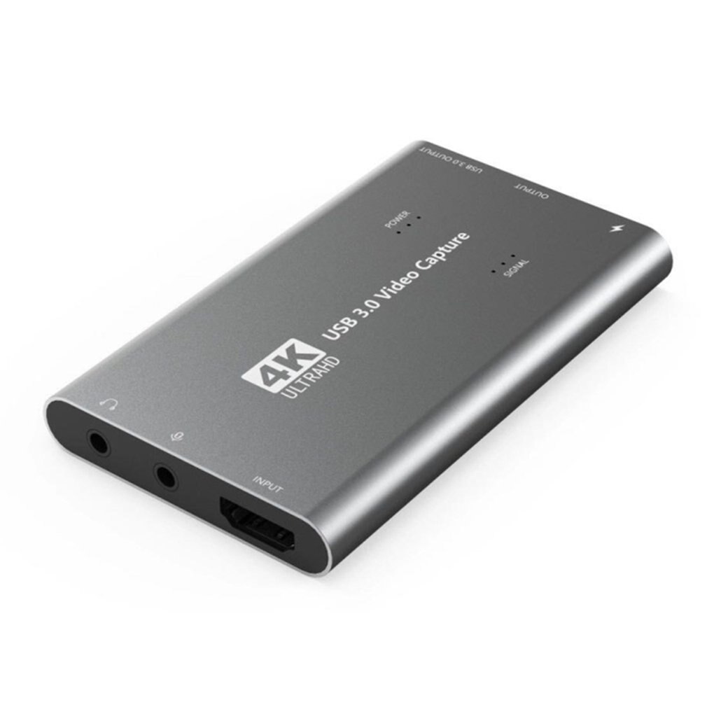 4k 60 fps hdmi til usb 3.0 video capture -kort 1080p live til  ps4 til xbox pc switch usb 3.0 hdmi loop out
