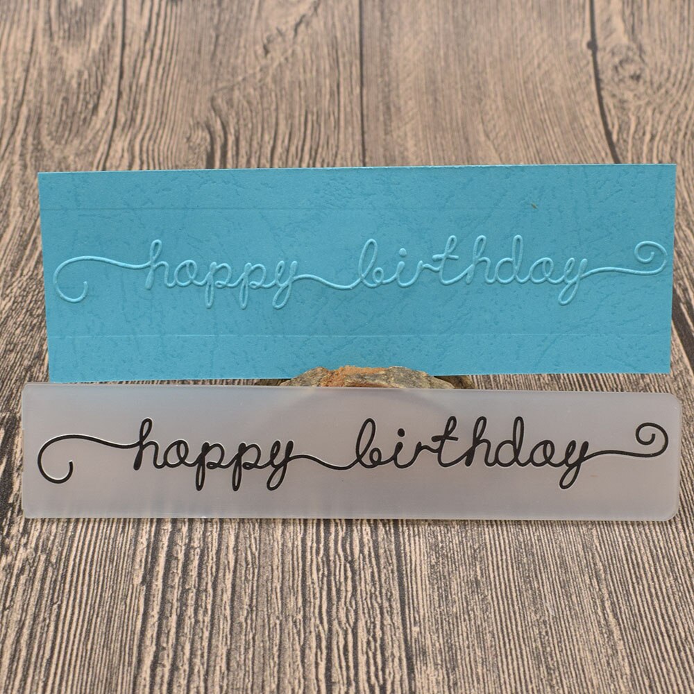 Animal Deer Plastic Embossing Folder Stencil Template For Scrapbooking Paper Birthday Christmas Card Decoration