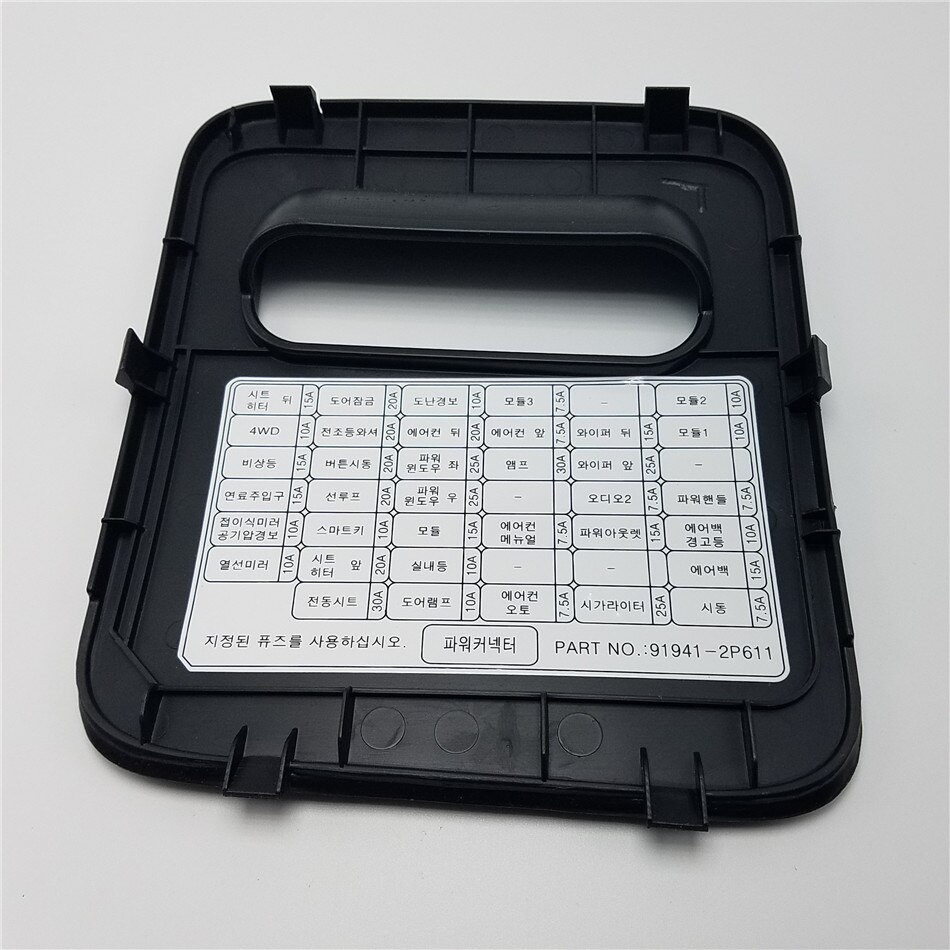 Til sorento 12-  sikringsdæksel trimpanel 84752-2 p 105va