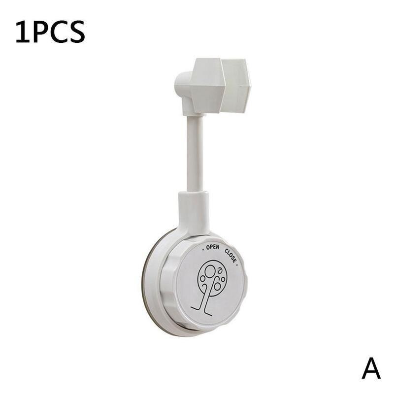 Adjustable Shower Bracket Suction Cup Shower Holder 360 Rotation Punch-free Universal Bathroom Bracket Nozzle Base Stand: A