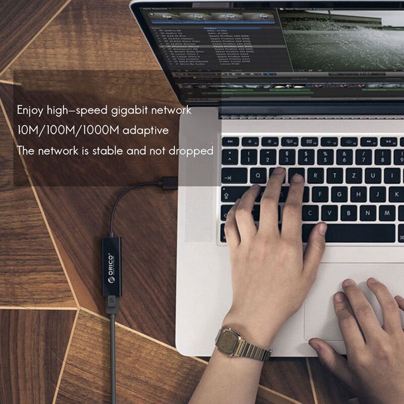 ORICO UTJ-U3 Verdrahtete Netzwerk Karte Konverter USB zu Gigabit Netzwerk Karte Desktop Notebook Wired Externe Netzwerk Karte