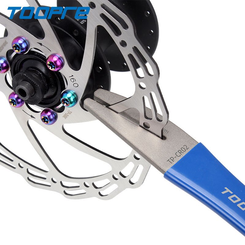 TOOPRE Bicycle disc correction wrench disc brake disc brake pad repair adjustment tool rub disc adjustment correction