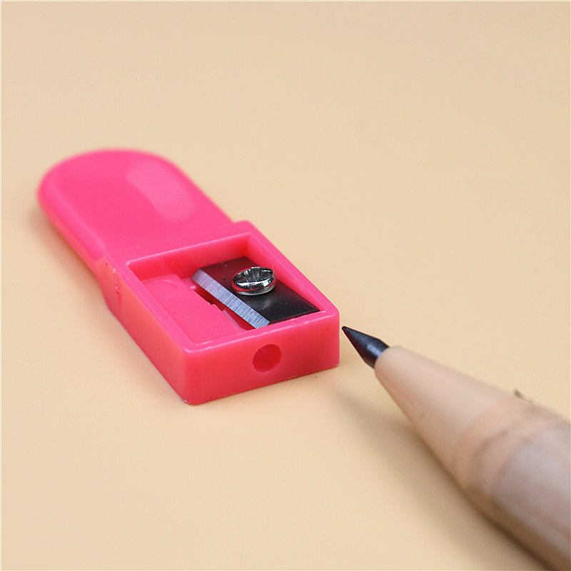 2.0mm mechanical pencil sharpener Thick pencil lead sharpener Mini external storage for easy student stationery tool