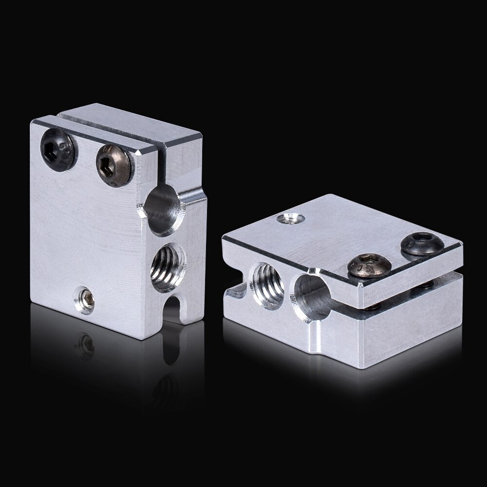 Bloc de chauffage de volcan de pour E3D volcan Hotend V6 extrudeuse Fit PT100 capteur thermistance pièces d'imprimante 3D bloc chauffant