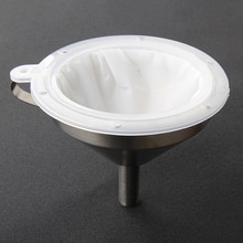 15cm 100-450 Nylon Filter Reusable for Stainless Steel Funnel Kitchen Funnel Filter for Juice Traditional Chinese Medicine Oil