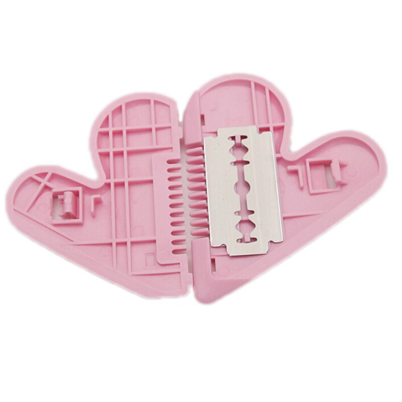 1pcs Pubic Bikini Hair Remover Trimming Tools Heart Shape Thinning Hair Cutting Comb Women Mini Trimming Accessories
