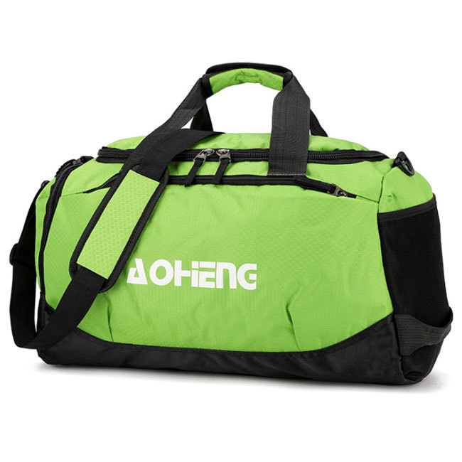 Reizen Sport Handtas Koffer Mannen Vrouwen Bagage Crossbody Tassen Casual Weekend Schoudertas Outdoor Sporttas Grote: Green