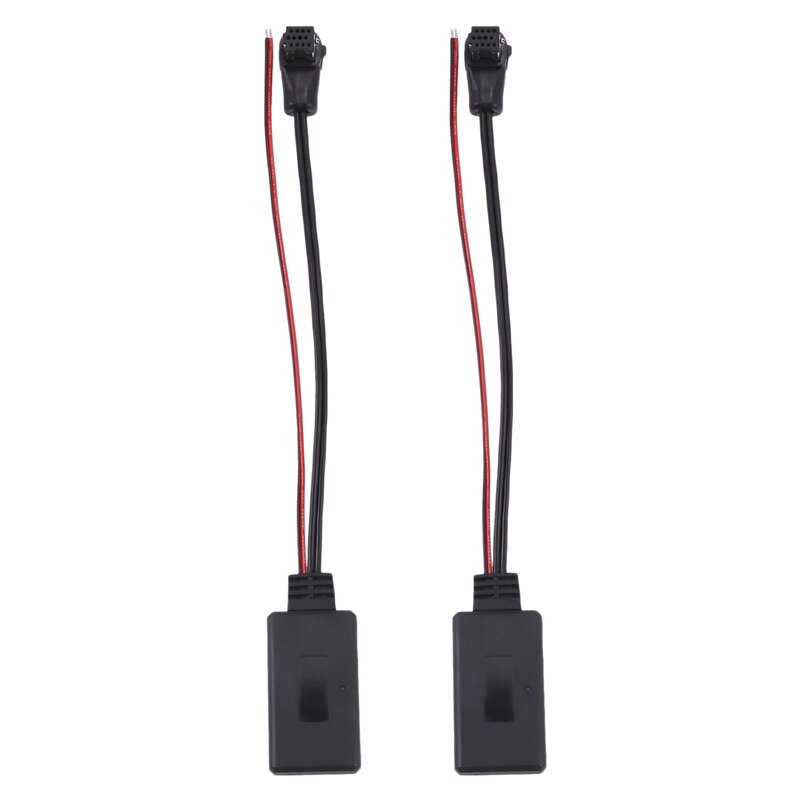 2X Car Bluetooth Audio Receiver for Pioneer Ip-Bus 11Pin Bluetooth Aux Receiver Adapter: Default Title