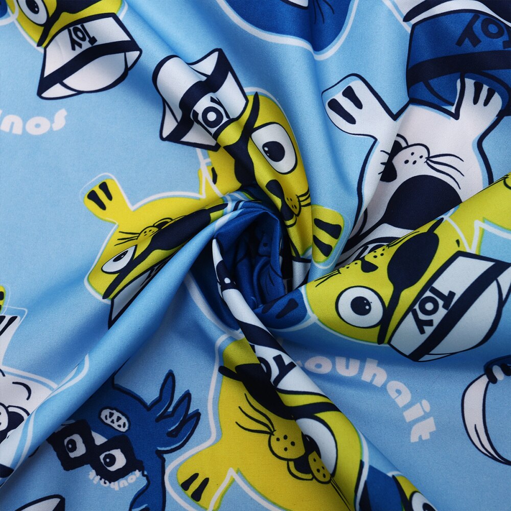 1Pc Haar Knippen Cape Cartoon Patroon Schort Haar Styling Cape Kapsalon Kleding Kappers Supply Voor Kinderen Kat