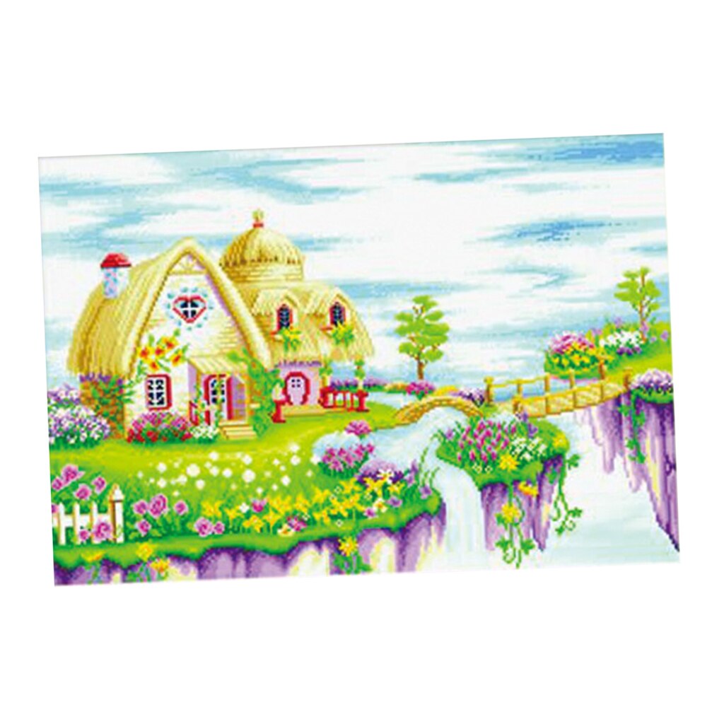 Dimensions Stamped Cross Stitch Kits Fairy Tale World 66x48cm / 26x19in