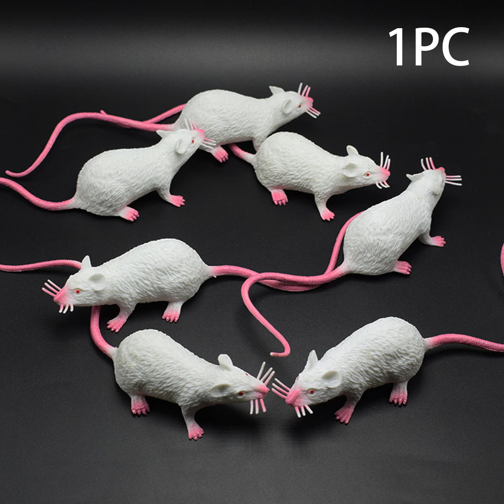 10 Stuks Kattenspeelgoed - Valse Muis Met Veren - Interactief Pluche Mini Muizen Voor Katten En Kittens