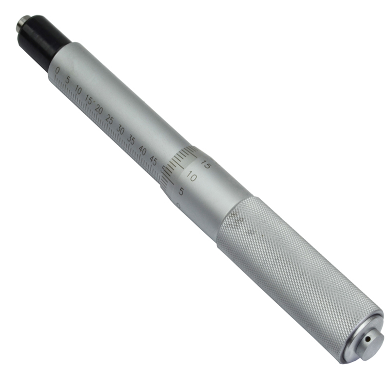 0-50mm 0.01mm mikrometer hoved flad måleflade med/uden møtrik mikrometerhoveder måleværktøj