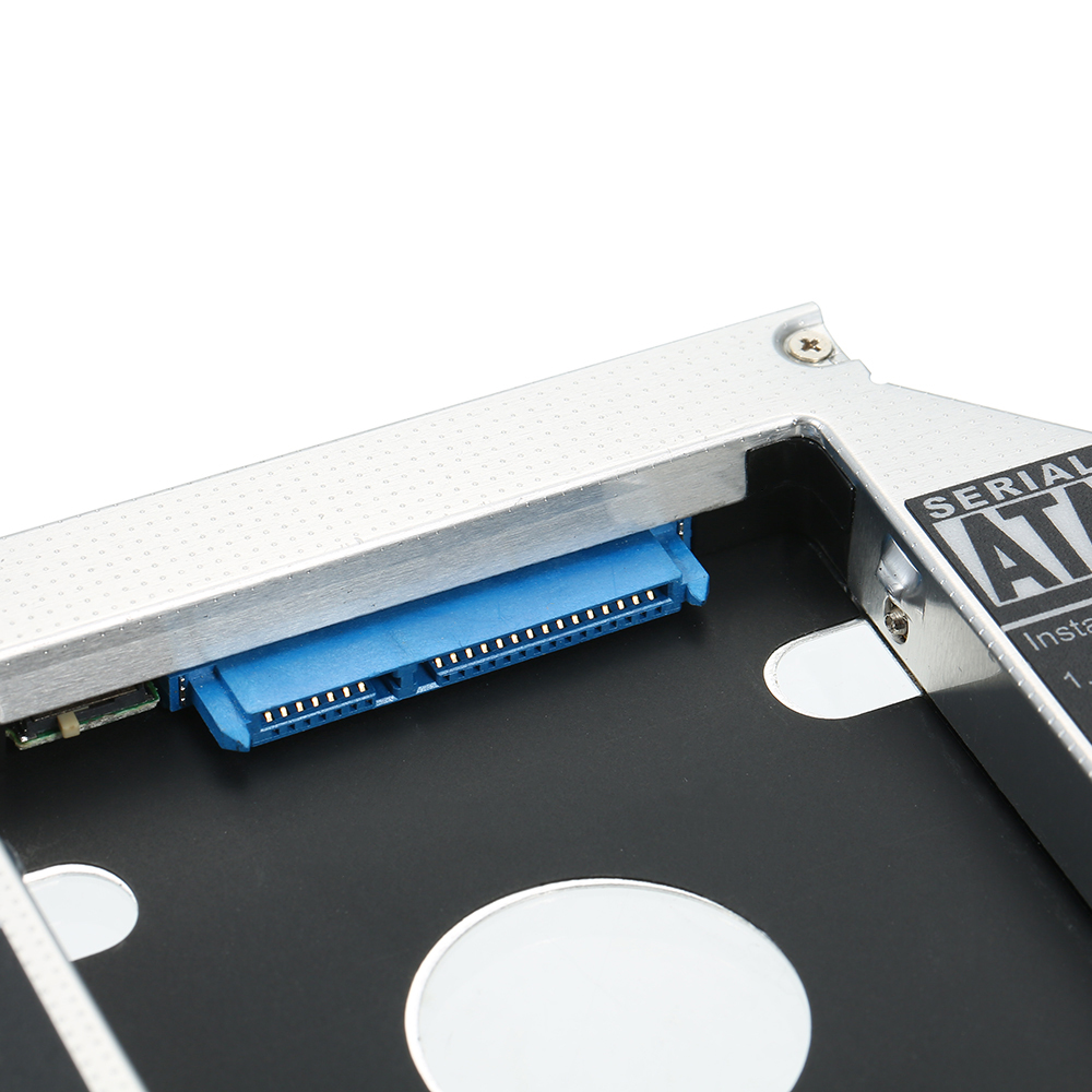 Hard Drive Caddy Tray SATA 2nd HDD SSD Caddy Case for 12.7mm Universal CD/DVD-ROM