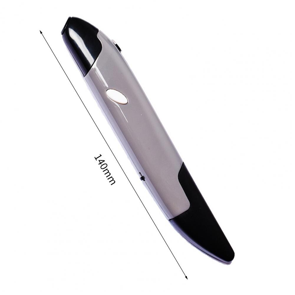 Wireless Mouse Pen 2.4G DPI Adjustable Portable Vertical Pen-shaped Stylus for Computer