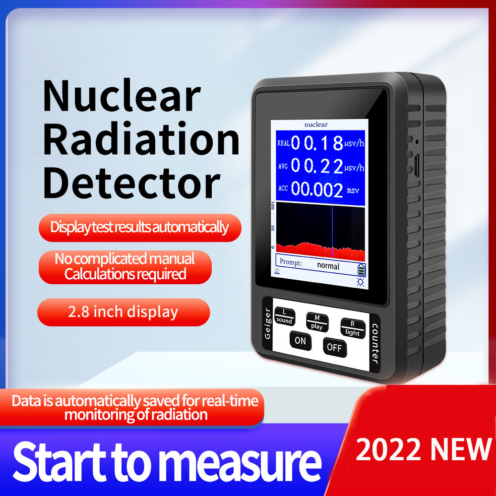 contador Geiger portátil de XR-1, Detector de radiación Nuclear, dosímetro Personal, probador de mármol, dosímetro de radiación de rayos X