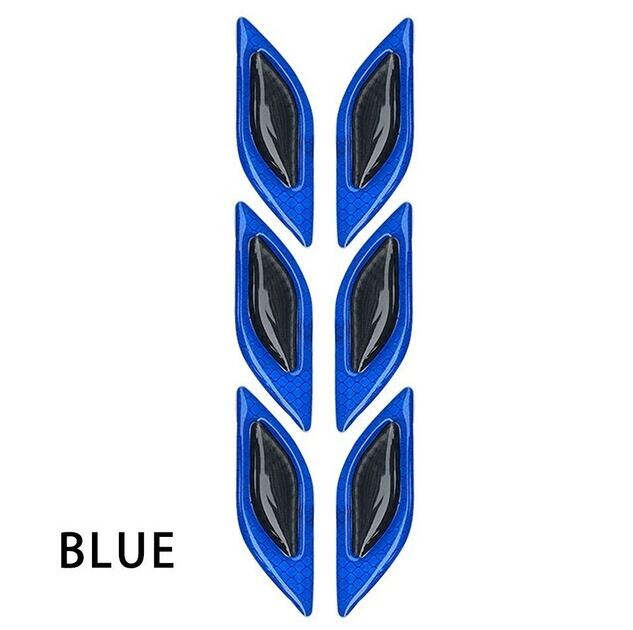 Carbon Fiber Auto Sticker Reflecterende Strips Voor Chery A3 A5 A13 M11 E5 Tiggo Tengo: Blauw