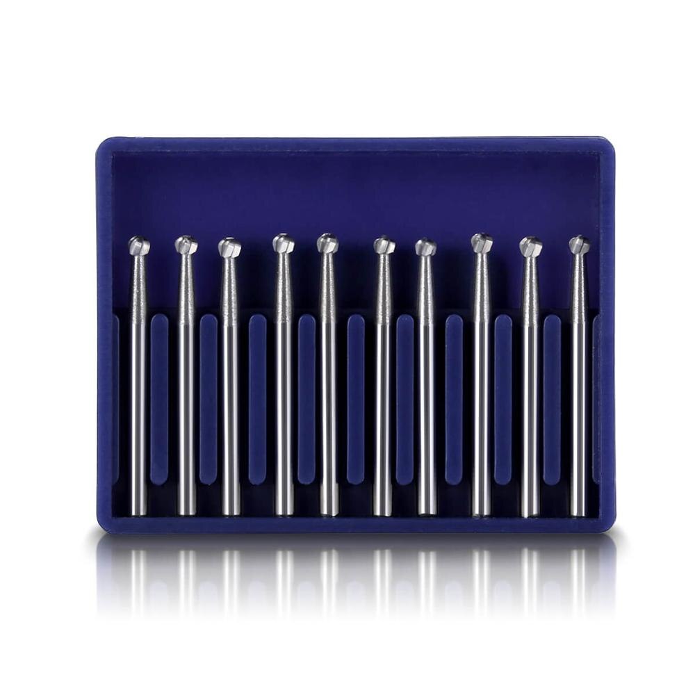 10Pc/Dozen Dental Fg Ronde Burs Boor Wolfraam Tandheelkundige Hardmetaalfrezen Dia-Boren Voor Hoge Snelheid Handpiecess medium Tandarts Gereedschap: FG5 10pcs box