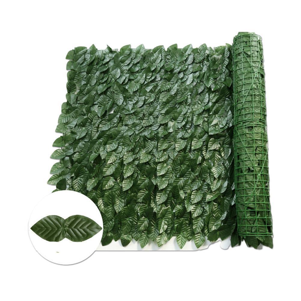 0.5x3m/0.5x1m Artificial Ivy Privacy Fence Screen Artificial Hedges Fence And Faux Ivy Vine Leaf Decoration For Outdoor Decor