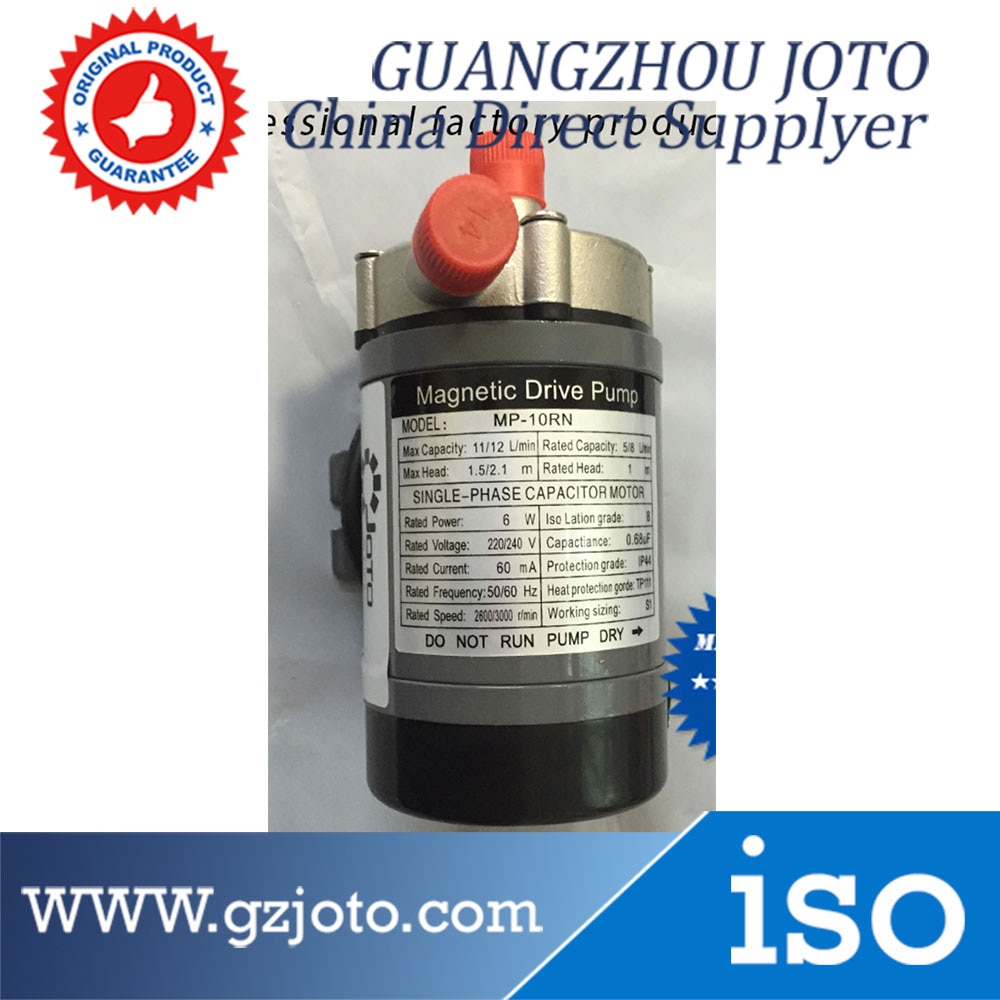 Small Chemical Water Pump Acid Fluorine Plastic Magnetic Drive Pump In Chemical Industry MP-10R