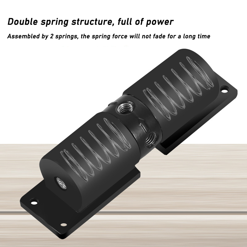 Spring Automatic Door Closer Adjustable Stainless Steel Door Latch Hinge Closing For Residential Commercial Use Household Tools