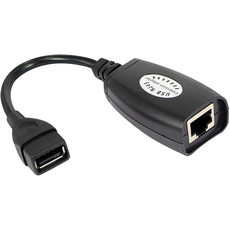 Usb Naar RJ45 Rj 45 Lan Kabel Uitbreiding Adapter Extender Usb Naar Netwerk Poort Signaal Versterker