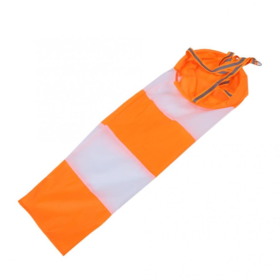 Nylon Airport Windsock -stop Outdoor Wind Measurement Sock Bag with Reflective Belt decor