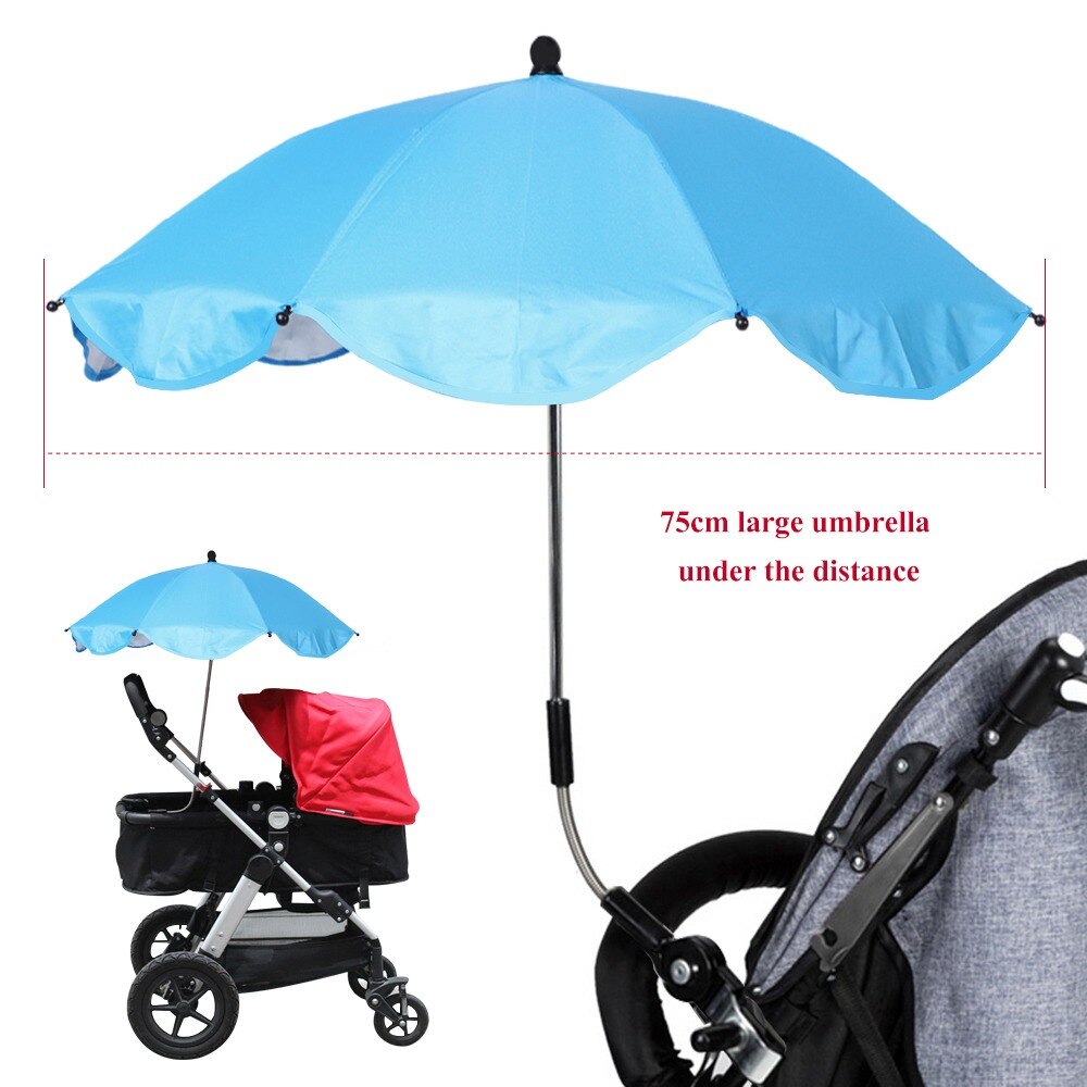 Baby Stroller Awning UV Protection Sunscreen Pushchairs Sun Canopy Universal Prams Sunshade Prams Stroller Accessories: B-03