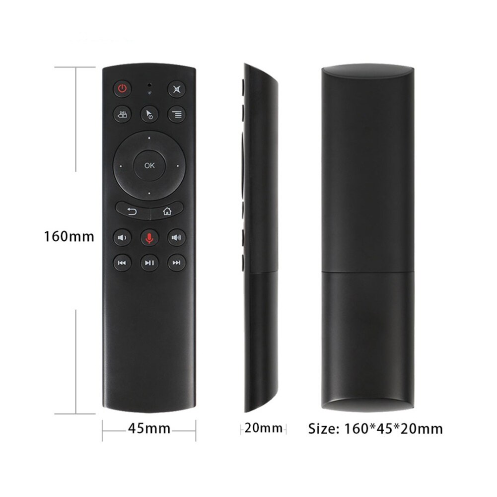 G20S 2.4G Mini Wireless Voice Remote Control Gyro Controller for PC Set-top Box