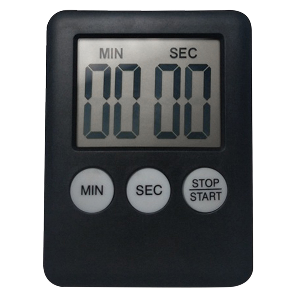Digitaler Timer, wasserdichter Küchentimer, magnetische Rückseite, Badezimmer-Timer, Toiletten-Timer, Duschuhr für Küche und Badezimmer: Brown
